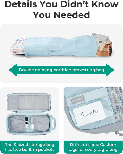 6 Set /4 Set/2 Set Compression Packing Cubes for Travel, Lightweight Luggage Organizer Bags, Durable Space Saver Bags Travel Essentials