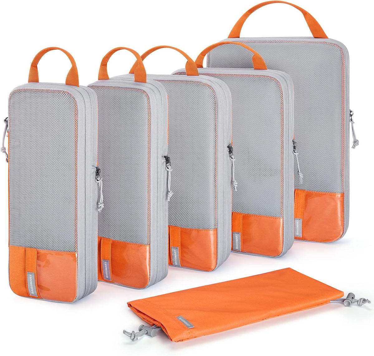 6 Set /4 Set/2 Set Compression Packing Cubes for Travel, Lightweight Luggage Organizer Bags, Durable Space Saver Bags Travel Essentials