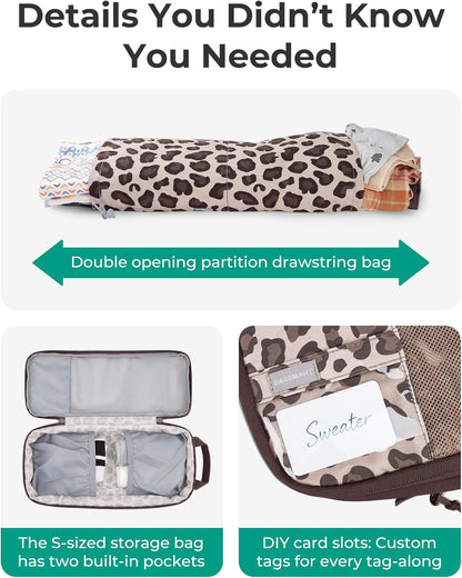 6 Set /4 Set/2 Set Compression Packing Cubes for Travel, Lightweight Luggage Organizer Bags, Durable Space Saver Bags Travel Essentials