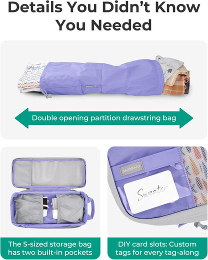 6 Set /4 Set/2 Set Compression Packing Cubes for Travel, Lightweight Luggage Organizer Bags, Durable Space Saver Bags Travel Essentials