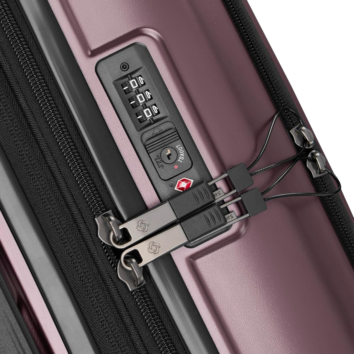 Octiv Lightweight Hardshell 20-Inch Carry-On Luggage -Durable & Impact Resistant, 360° Aero Trac Spinner Wheels, Adjustable Telescopic Handle, Expandable Suitcase, TSA Approved Lock - Black