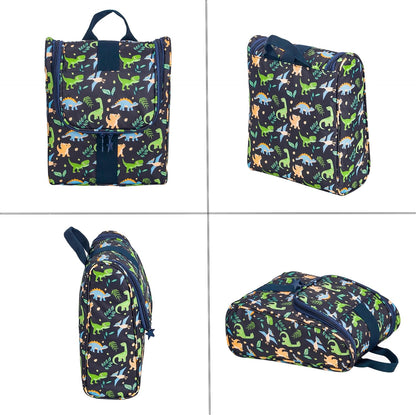 Cute Cartoon Hanging Kids Toiletry Bag Children Travel Cosmetic Makeup Organizer Wash Bag Shower bag Over Night Bag Camping Shaving Kit Bag for Boys & Girls (Mermaid)