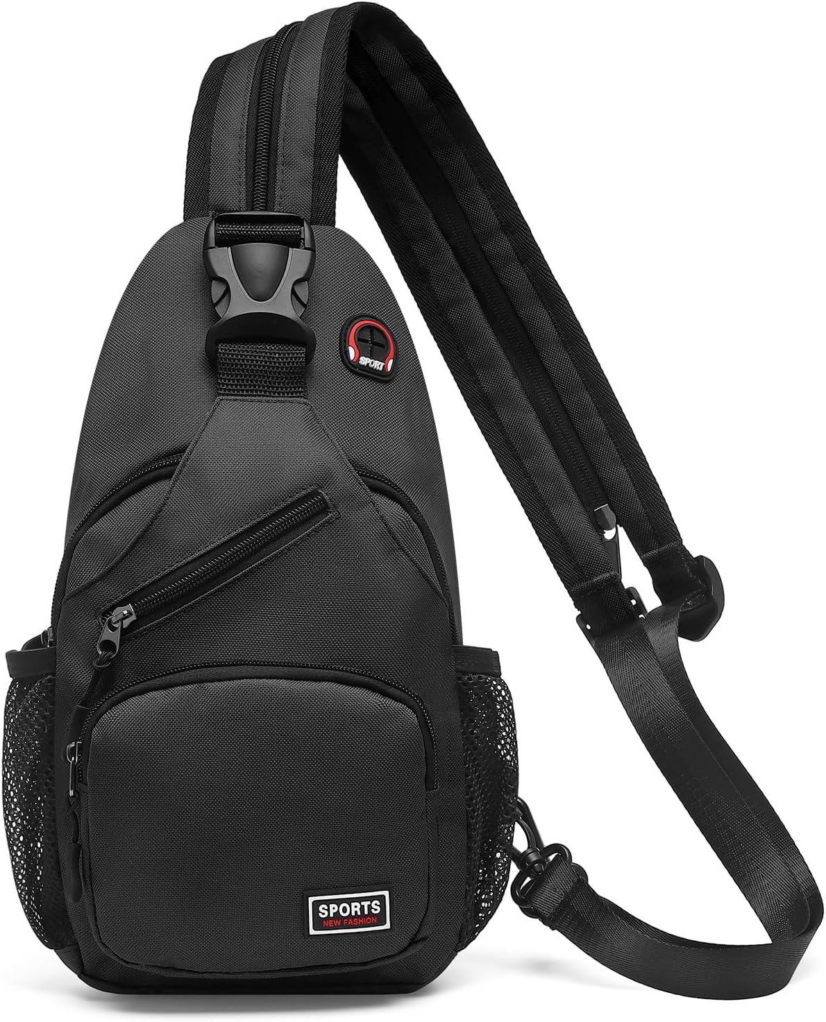Convertible Sling Bags for Women Men, Lightweight Crossbody Backpack Daypack Fit for 7.9" Tablet for Casual Travel Sport Hiking (Blue)