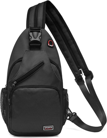 Convertible Sling Bags for Women Men, Lightweight Crossbody Backpack Daypack Fit for 7.9" Tablet for Casual Travel Sport Hiking (Blue)