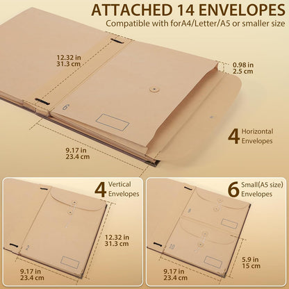 Important Document Organizer, Expanding File Folder for Important Papers, Emergency Binder, Birth Certificates, Social Security Cards, and Passports, Anti-Lost Binders, Graduation Gifts