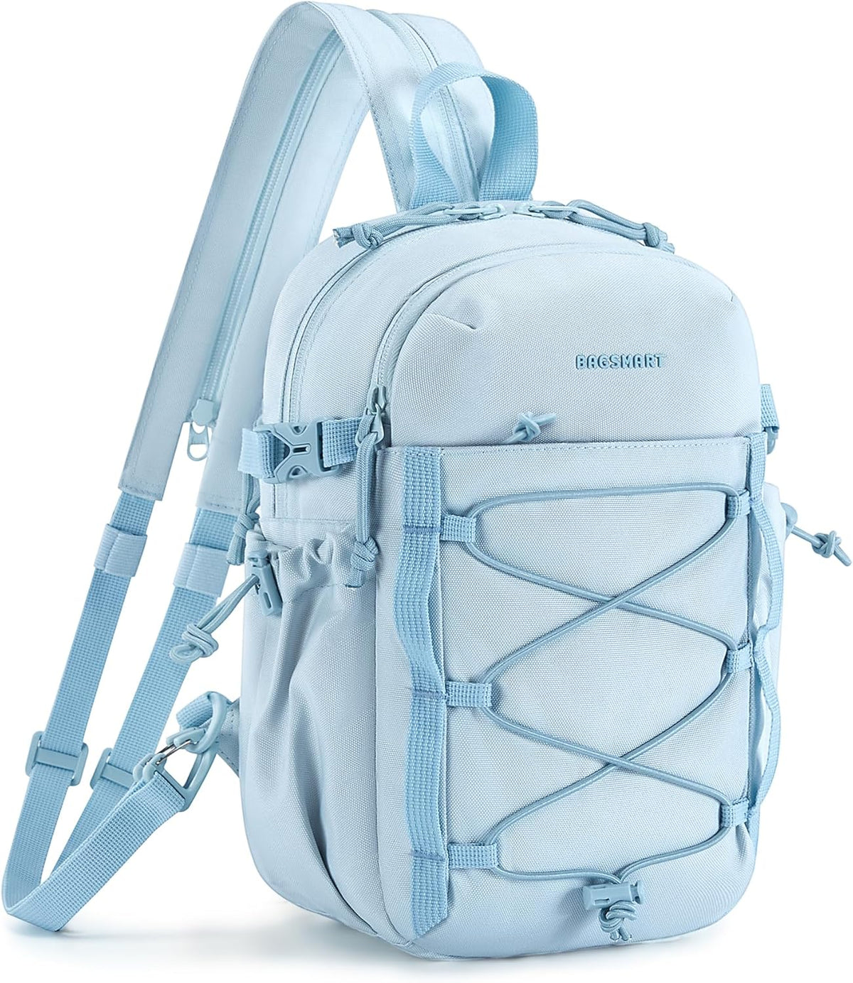 Small Crossbody Sling Bag, Crossbody Daypack, Chest Shoulder Bag Hiking Small Backpack for Casual Travel Sport