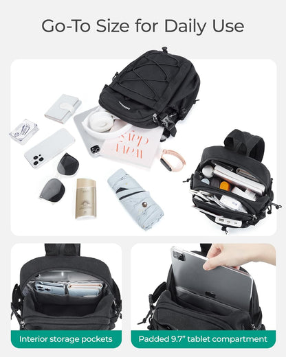Small Crossbody Sling Bag, Crossbody Daypack, Chest Shoulder Bag Hiking Small Backpack for Casual Travel Sport