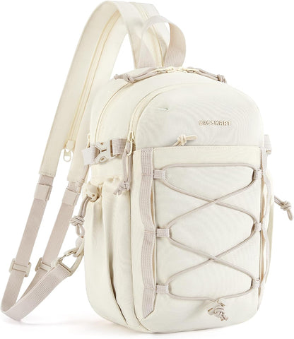Small Crossbody Sling Bag, Crossbody Daypack, Chest Shoulder Bag Hiking Small Backpack for Casual Travel Sport