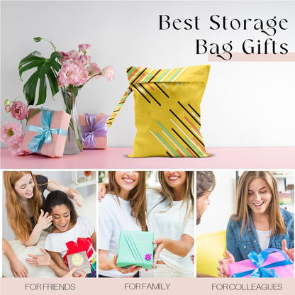 Wet Bag, Wet Dry Bag, Waterproof Swim Bags, Machine Washable Reusable Bags for Beach, Pool, Diapers, and Dirty Yoga Gym Clothes(Pink & White Stripe Prin