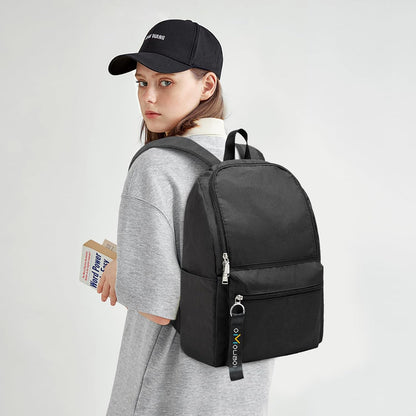 Casual Daypacks Superbreak Backpack 14 inch Laptop Backpack for Women & Men Fits Tourism Business (Black)