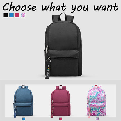 Casual Daypacks Superbreak Backpack 14 inch Laptop Backpack for Women & Men Fits Tourism Business (Black)