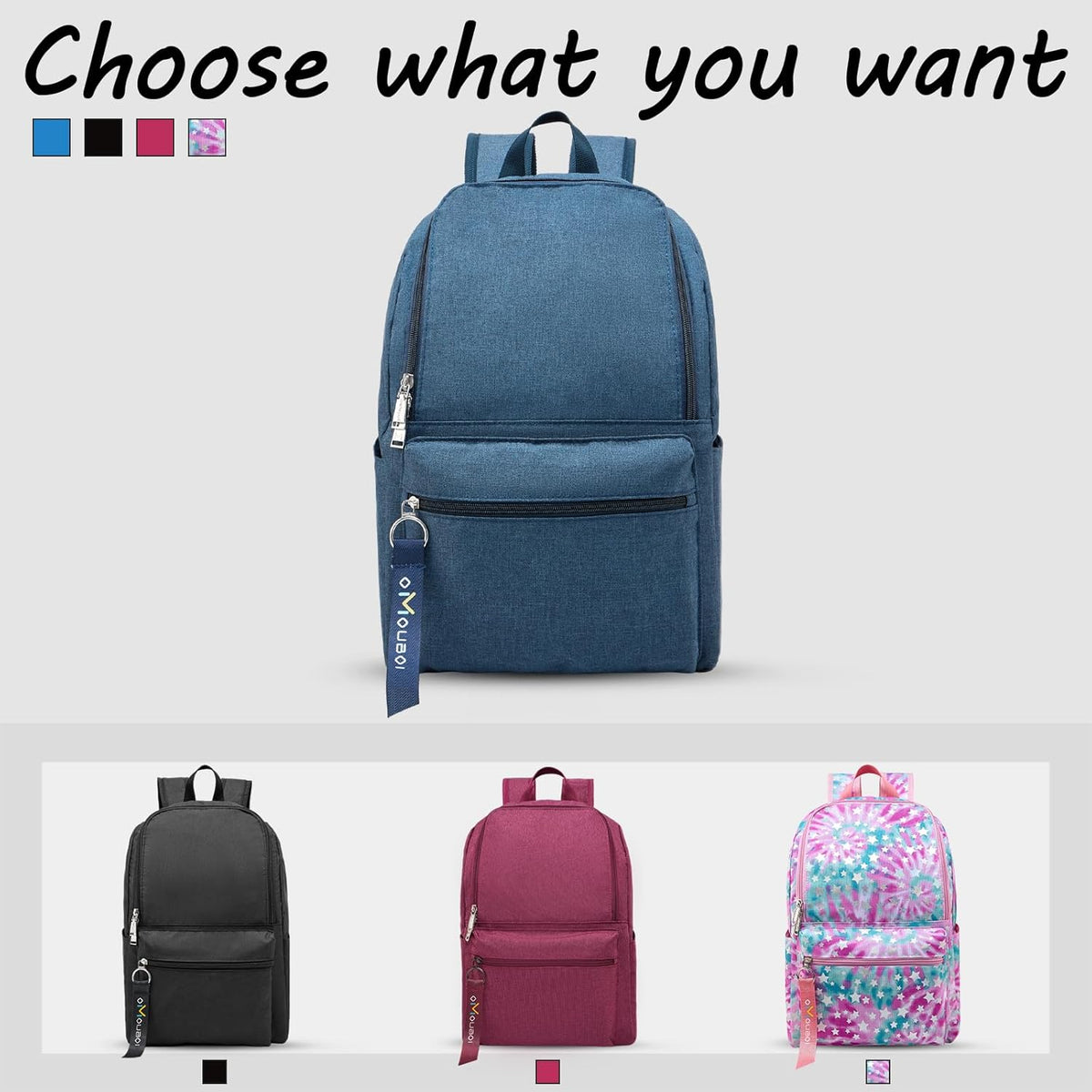 Casual Daypacks Superbreak Backpack 14 inch Laptop Backpack for Women & Men Fits Tourism Business (Black)