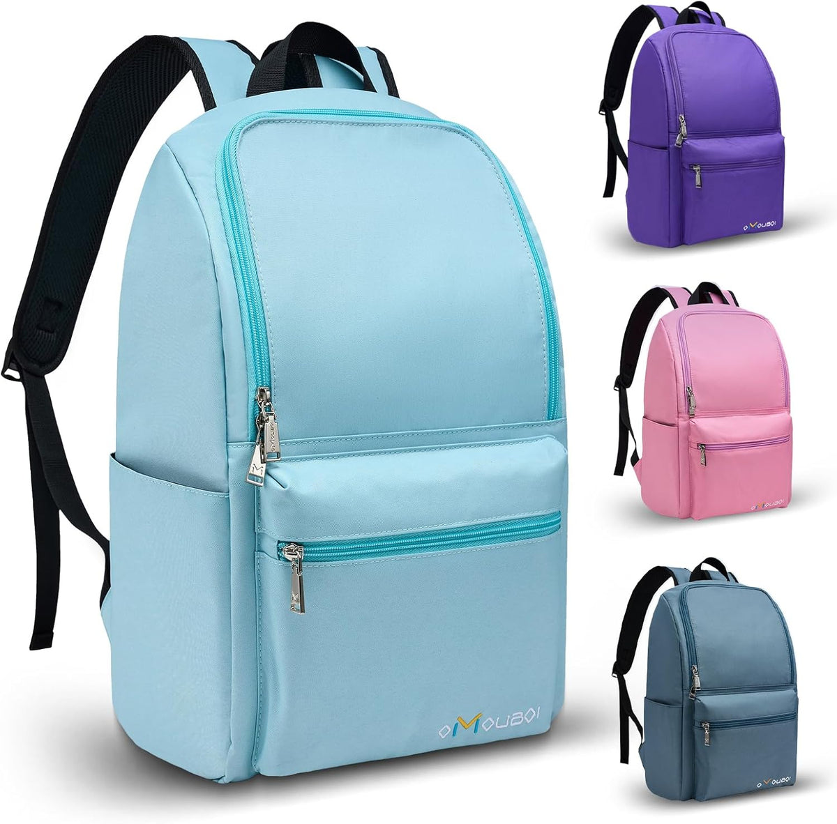 Casual Daypacks Superbreak Backpack 14 inch Laptop Backpack for Women & Men Fits Tourism Business (Black)
