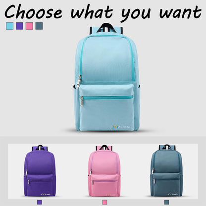Casual Daypacks Superbreak Backpack 14 inch Laptop Backpack for Women & Men Fits Tourism Business (Black)