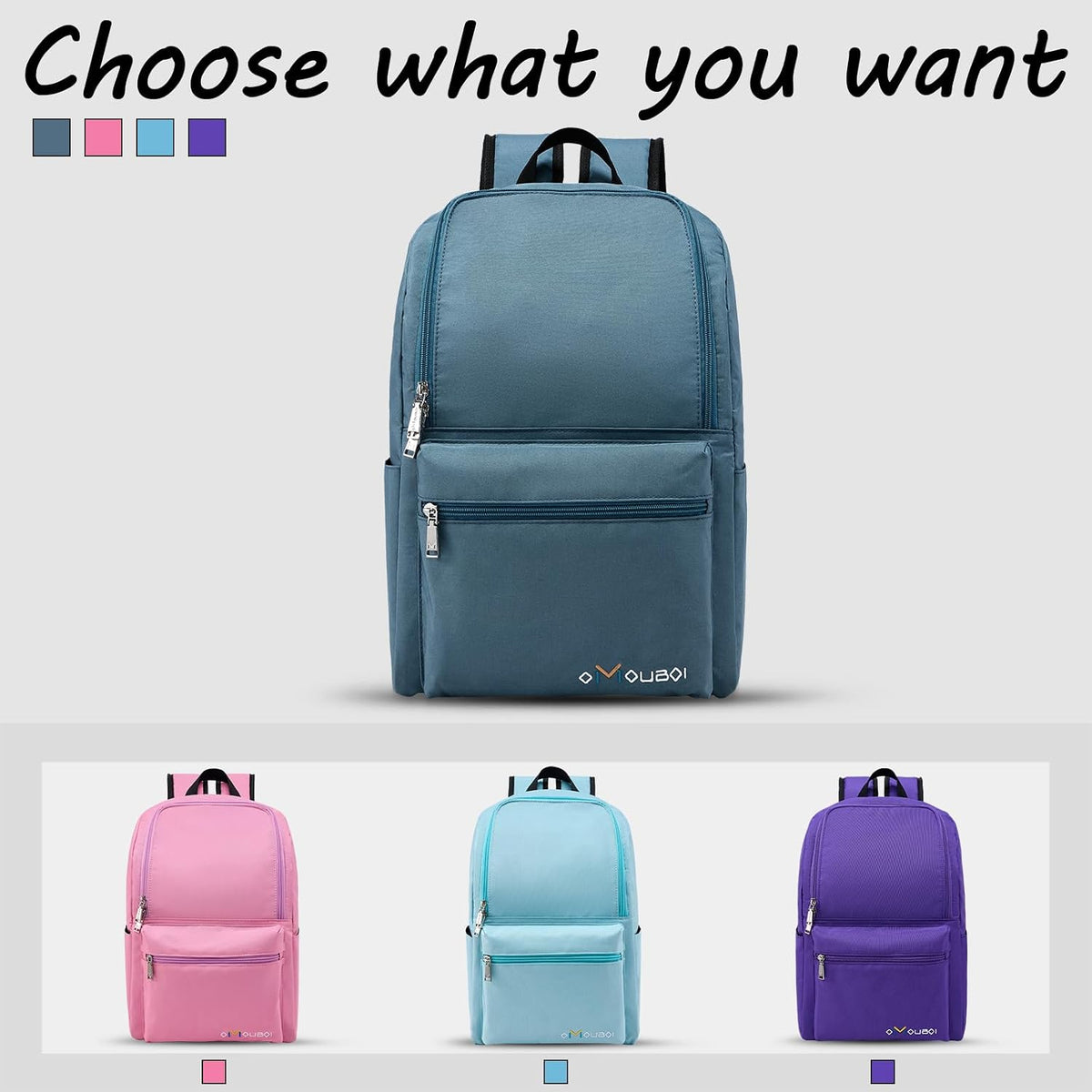 Casual Daypacks Superbreak Backpack 14 inch Laptop Backpack for Women & Men Fits Tourism Business (Black)