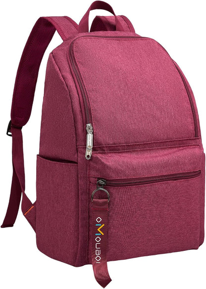 Casual Daypacks Superbreak Backpack 14 inch Laptop Backpack for Women & Men Fits Tourism Business (Black)