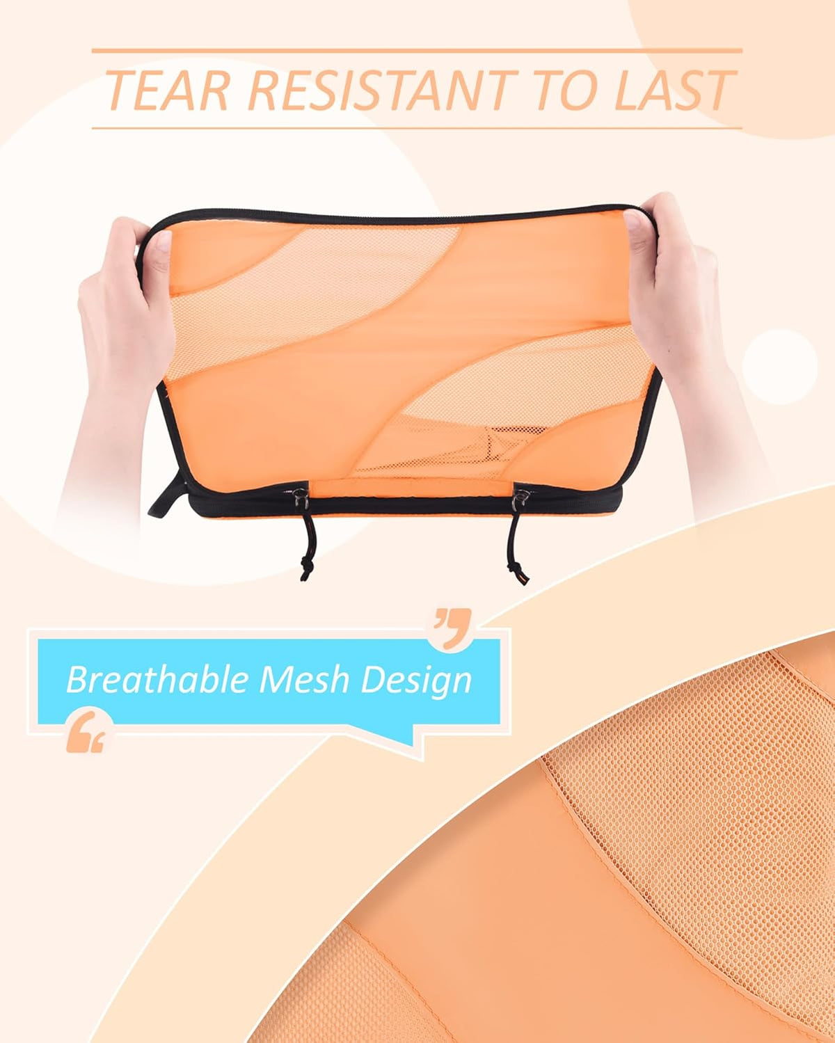 Compression Packing Cubes, 6 Set/4 Set/2 Set Travel Packing Cubes for Carry on Suitcases, Compression Suitcase Organizers Bag Set & Travel Cubes for Luggage, Lightweight Packing Organizers