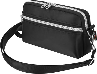 Small Crossbody Bag Phone Shoulder Bag for 17 Pro Max/17 Pro/16 Pro Max/16 Plus, Phone Sling Bag Small Pouch Case with Shoulder Strap for Outdoor Traveling Walking Hiking Cycling Camping