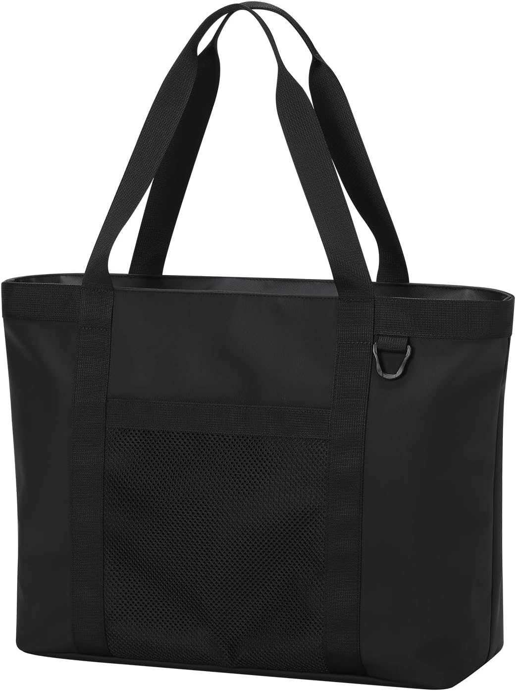 Tote Bag for Women,Work Tote Bags with Cup Holder & Laptop Compartment,Zipper Tote for Travel Gym