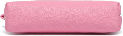 Mini Nylon Travel Toiletry Bag for Women, Water-Resistant Small Makeup Bag Organizer with 2 Dividers, Lightweight Cosmetic Pouch for Purse and Gym (Nylon/Black) - Colors B