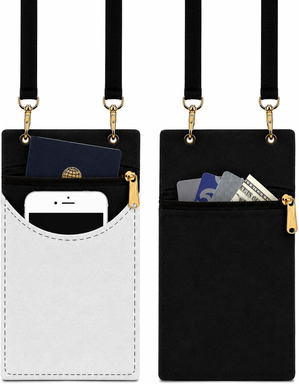 . Women's Tapestry Crossbody Cell Phone or Passport Purse, Handmade in USA | Cell Phone