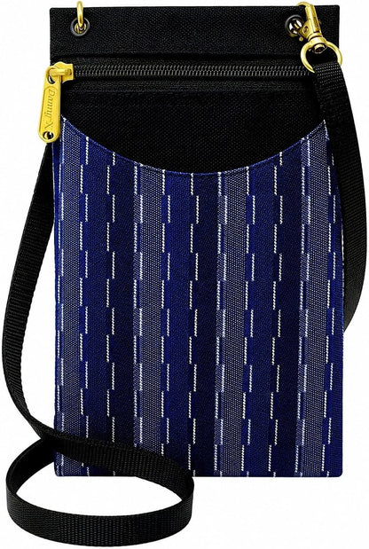 . Women's Tapestry Crossbody Cell Phone or Passport Purse, Handmade in USA | Cell Phone