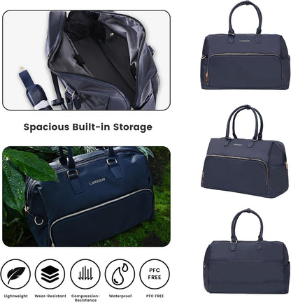 20" Carry-On Luggage with Spinner Wheels & TSA Lock | 22x14x9 Airline Approved - Lightweight ABS+PC Hardshell Suitcase, Beige