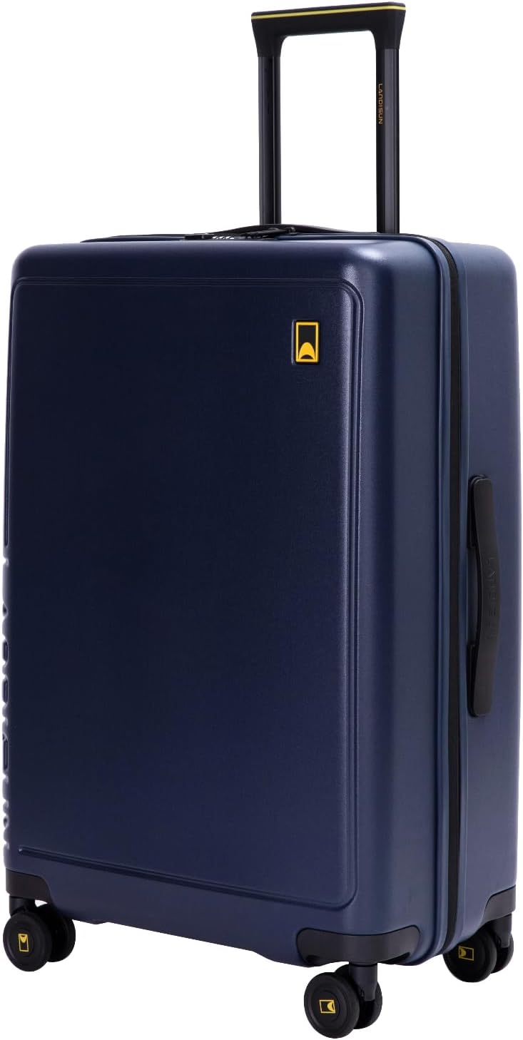 20" Carry-On Luggage with Spinner Wheels & TSA Lock | 22x14x9 Airline Approved - Lightweight ABS+PC Hardshell Suitcase, Beige
