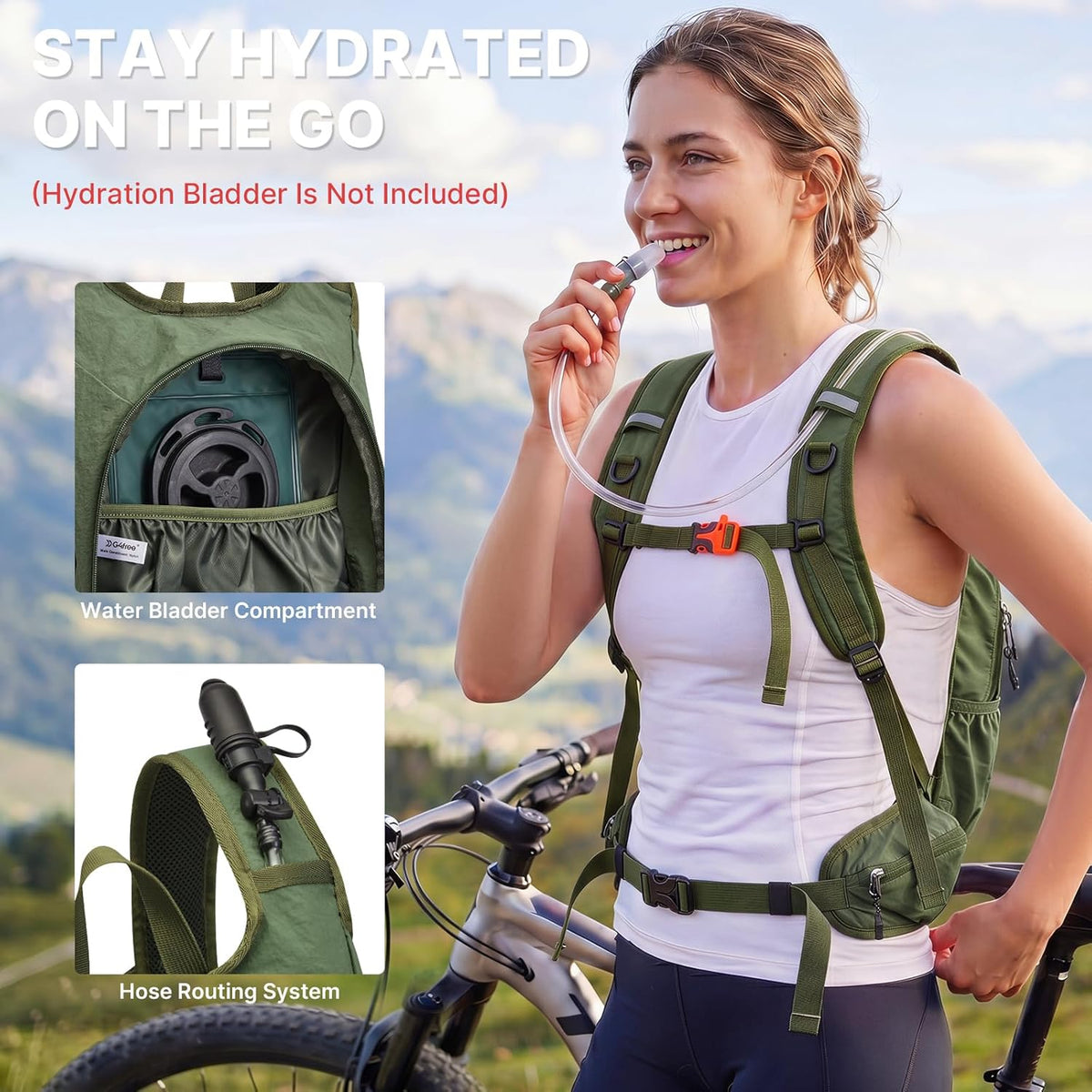 20L Hiking Backpack with Waist Strap for Women Men | Lightweight Waterproof Daypack for Travel Camping Outdoor