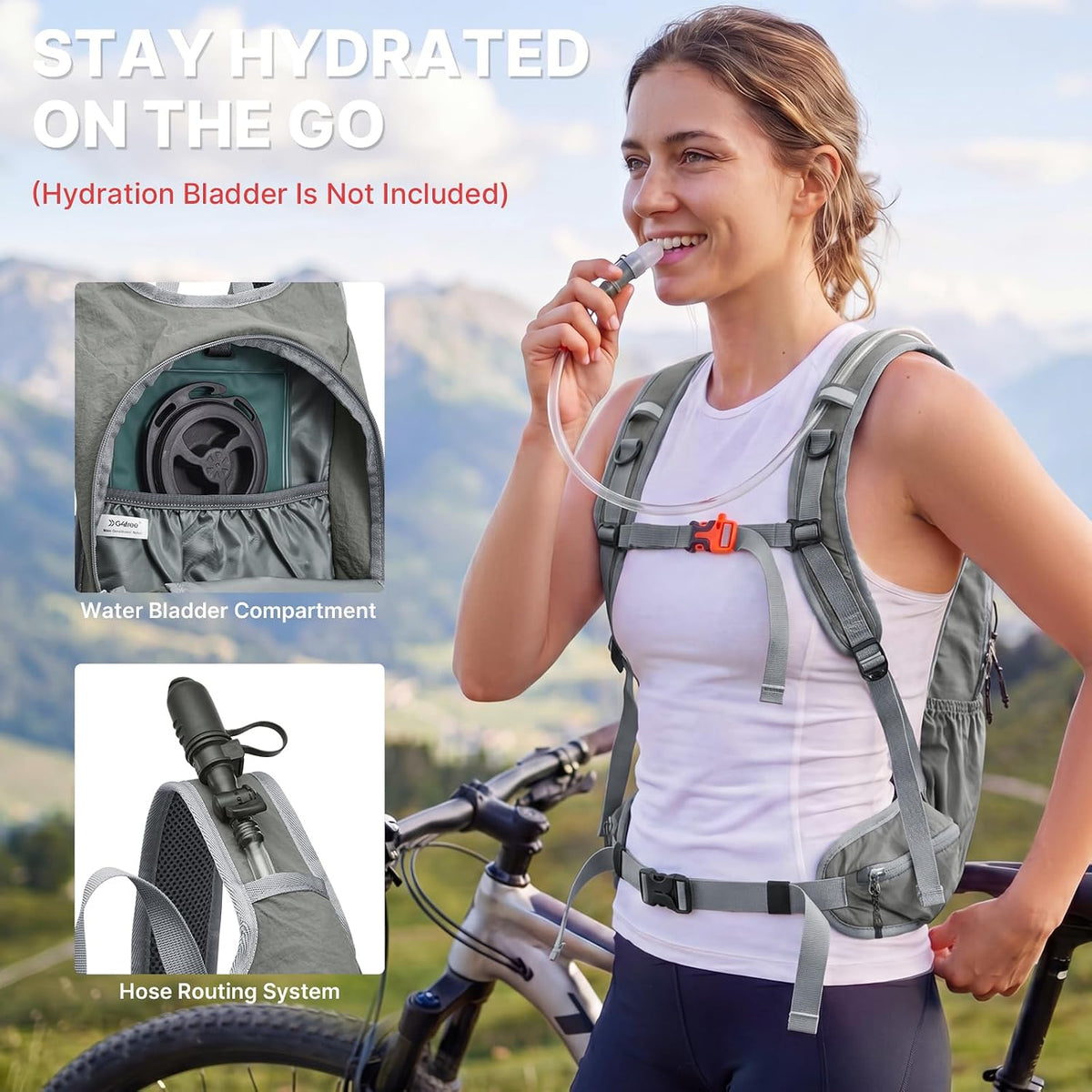 20L Hiking Backpack with Waist Strap for Women Men | Lightweight Waterproof Daypack for Travel Camping Outdoor