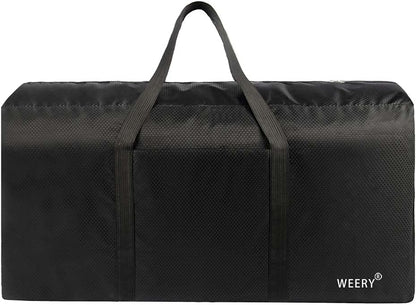 Extra Large Duffle Bag,96L Lightweight Travel Bag, Foldable Waterproof Duffel Bag for Men Women,Black
