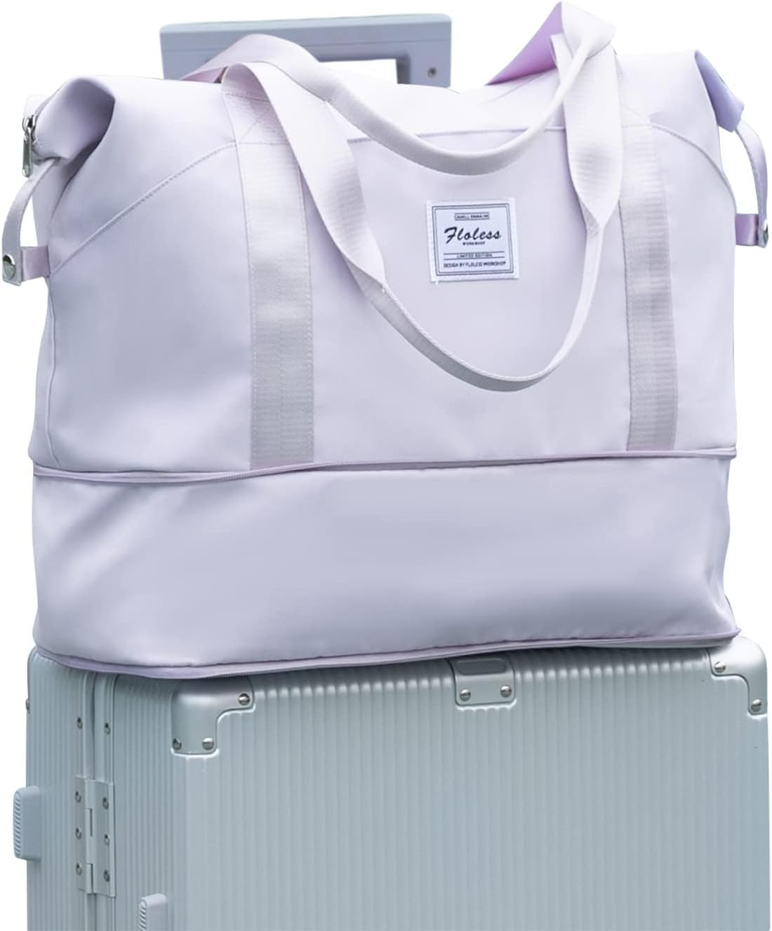 Travel Duffel Bag, Sports Tote Gym Bag, Shoulder Weekender Overnight Bag for Women - Colors B