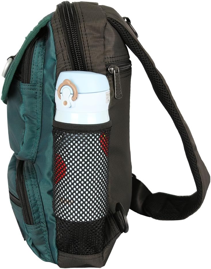 Sling Bag Chest Shoulder Backpack Crossbody Multipurpose Daypack For Men Women Black