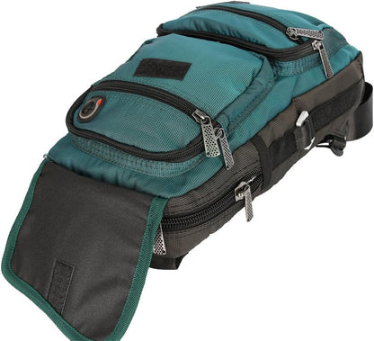 Sling Bag Chest Shoulder Backpack Crossbody Multipurpose Daypack For Men Women Black