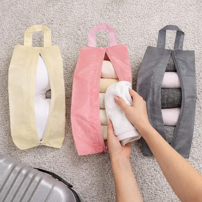6pcs Underwear Organizer Bag Travel, Portable Underwear Travel Bag, Underwears Packing Cube with Zipper for Women and Men Socks, 3 Colors