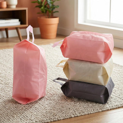 6pcs Underwear Organizer Bag Travel, Portable Underwear Travel Bag, Underwears Packing Cube with Zipper for Women and Men Socks, 3 Colors