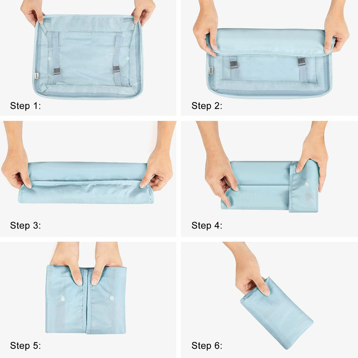 9 Set Packing Cubes with Shoe Bag & Electronics Bag - Luggage Organizers Suitcase Travel Accessories