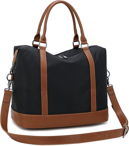 Women Ladies Travel Bag Canvas Weekend Overnight Carry On Luggage Bags