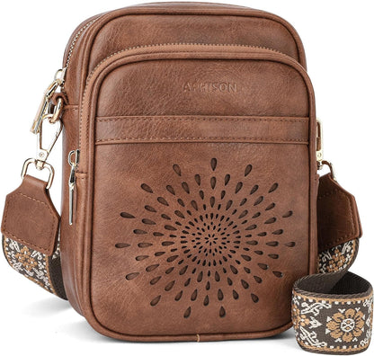 APHISON Crossbody Bags for Women Trendy, Cell Phone Cross body Purse Shoulder Handbag with RFID Blocking Card Slots
