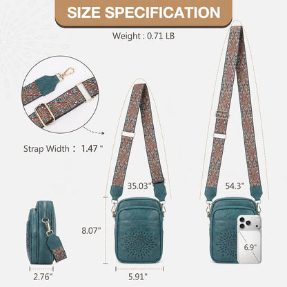 APHISON Crossbody Bags for Women Trendy, Cell Phone Cross body Purse Shoulder Handbag with RFID Blocking Card Slots