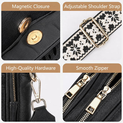 APHISON Crossbody Bags for Women Trendy, Cell Phone Cross body Purse Shoulder Handbag with RFID Blocking Card Slots