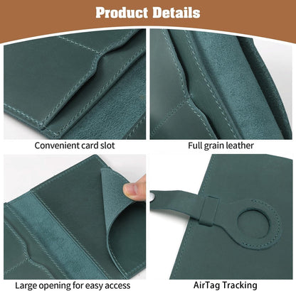 Genuine Leather Handmade Passport Holder For Travel, RFID Blocking Passport Holder with Card Slots, Travel Essentials wallet with Pen Holder for Women and Men for Gifting, Brown