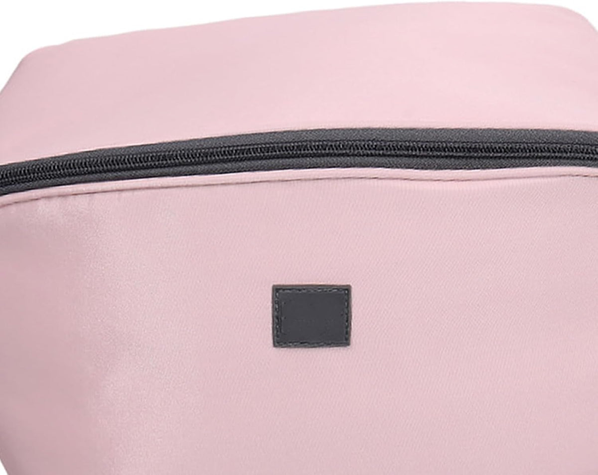 Bra Pouch Travel Storage Bag, Holder Case Large Capacity Multi Compartment for Bras Socks Underwear with Partition Layer Luxurious Polyester Material