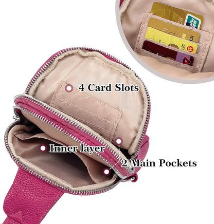 Anti Theft Crossbody Bags for Women Travel Small Sling Bag Fanny Packs Cross Body Purses Everyday