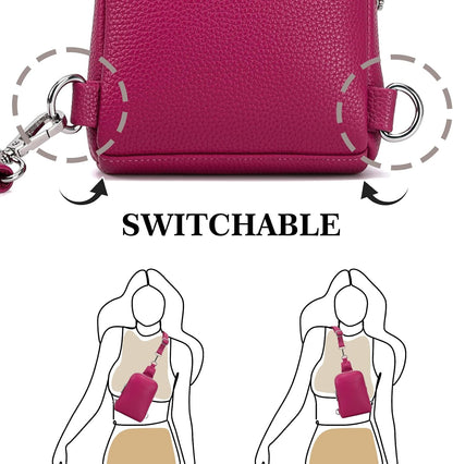 Anti Theft Crossbody Bags for Women Travel Small Sling Bag Fanny Packs Cross Body Purses Everyday