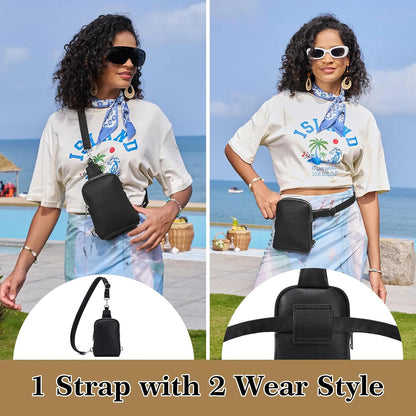 Anti Theft Crossbody Bags for Women Travel Small Sling Bag Fanny Packs Cross Body Purses Everyday