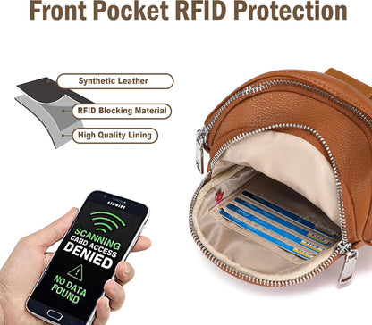 Anti Theft Crossbody Bags for Women Travel Small Sling Bag Fanny Packs Cross Body Purses Everyday