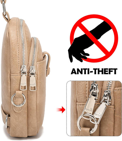 Anti Theft Crossbody Bags for Women Travel Small Sling Bag Fanny Packs Cross Body Purses Everyday