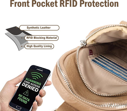 Anti Theft Crossbody Bags for Women Travel Small Sling Bag Fanny Packs Cross Body Purses Everyday