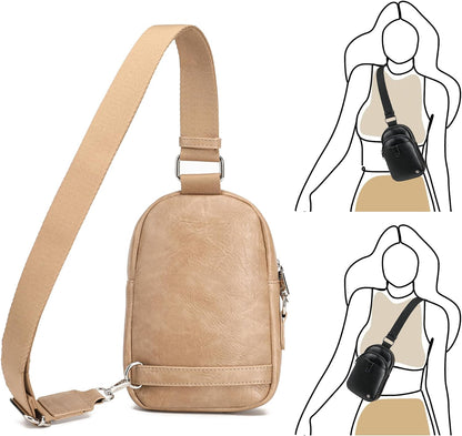 Anti Theft Crossbody Bags for Women Travel Small Sling Bag Fanny Packs Cross Body Purses Everyday